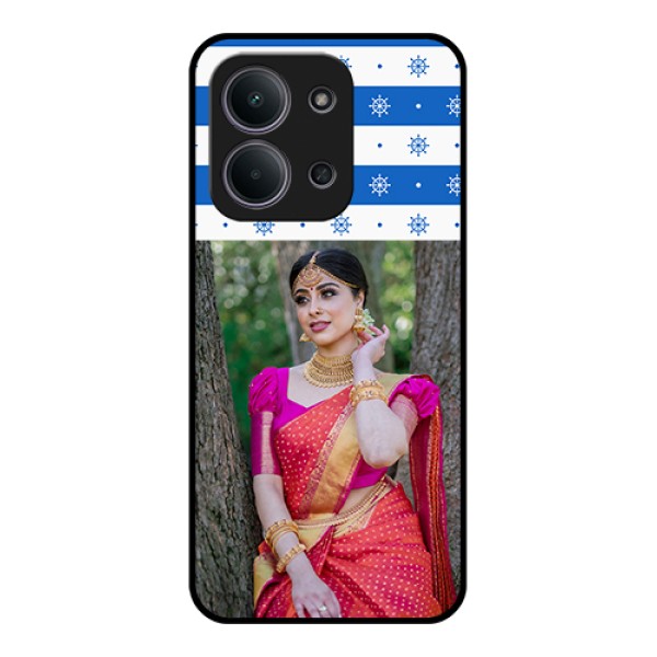 Xiaomi Redmi 15C 5G Custom Glass Phone Case - Snow Pattern Design Xiaomi Redmi 15C 5G Custom Glass Phone Case - Snow Pattern Design