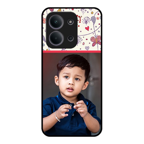 Xiaomi Redmi 15C 5G Custom Glass Phone Case - Premium Floral Design Xiaomi Redmi 15C 5G Custom Glass Phone Case - Premium Floral Design