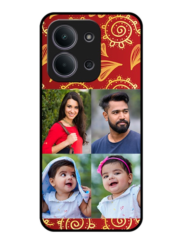 Custom Xiaomi Redmi 15C 5G Custom Glass Phone Case - 4 Image Traditional Design