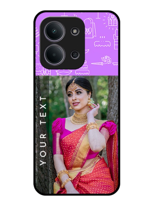 Custom Xiaomi Redmi 15C 5G Custom Glass Phone Case - Birthday Icons Design
