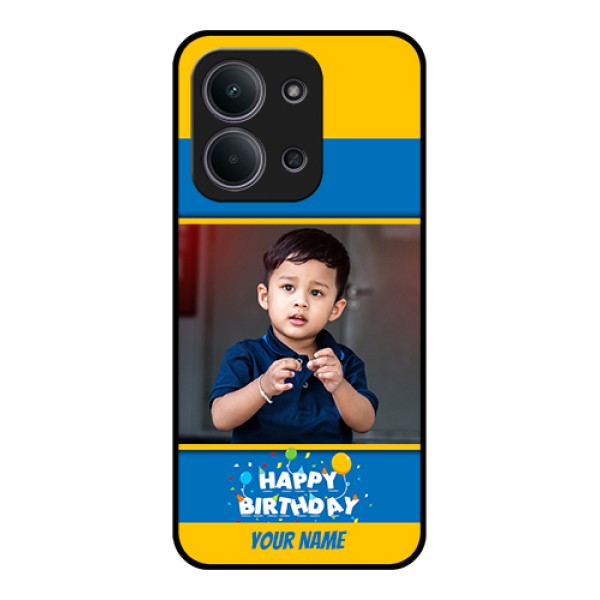 Xiaomi Redmi 15C 5G Custom Glass Phone Case - Birthday Wishes Design Xiaomi Redmi 15C 5G Custom Glass Phone Case - Birthday Wishes Design