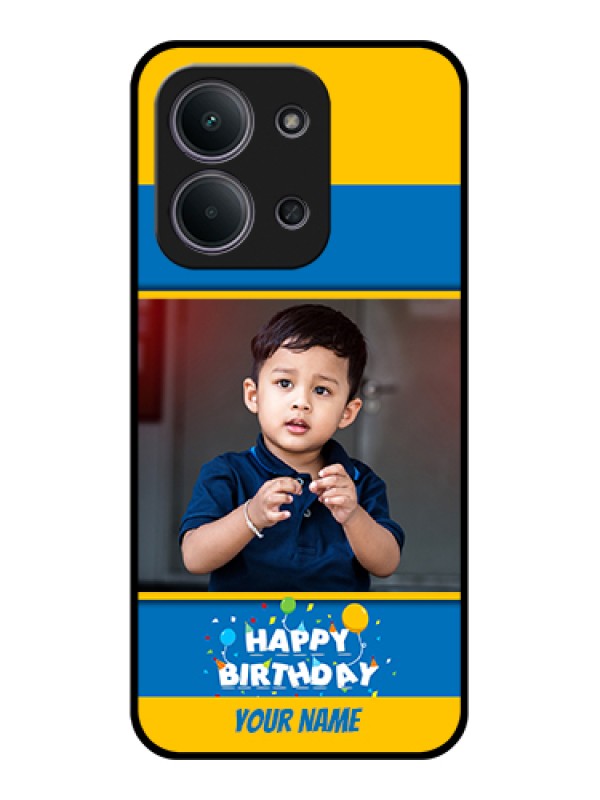 Custom Xiaomi Redmi 15C 5G Custom Glass Phone Case - Birthday Wishes Design
