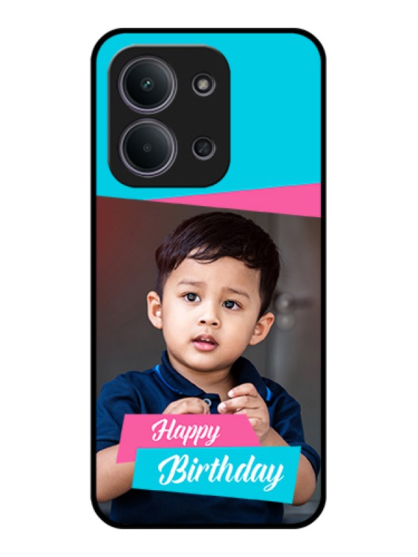 Custom Xiaomi Redmi 15C 5G Custom Glass Phone Case - Image Holder With 2 Color Design