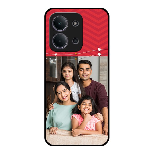 Xiaomi Redmi 15C 5G Custom Glass Phone Case - Happy Family Design Xiaomi Redmi 15C 5G Custom Glass Phone Case - Happy Family Design