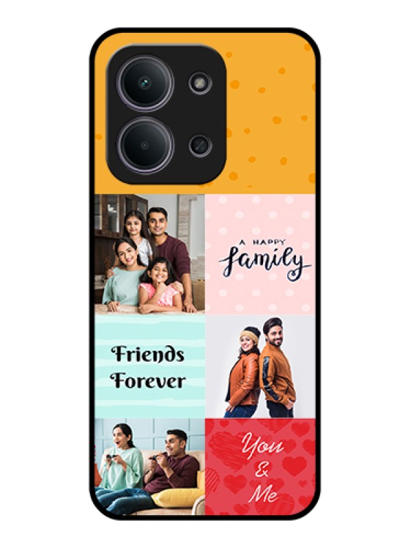 Custom Xiaomi Redmi 15C 5G Custom Glass Phone Case - Images With Quotes Design