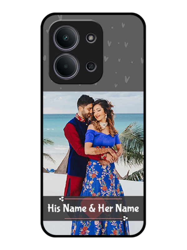 Custom Xiaomi Redmi 15C 5G Custom Glass Phone Case - Buy Love Design With Photo Online