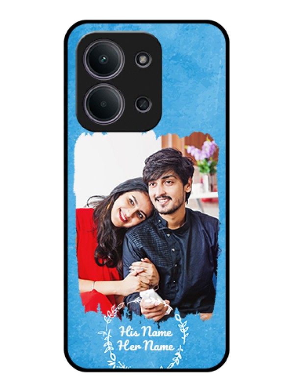 Custom Xiaomi Redmi 15C 5G Custom Glass Phone Case - Blue Color Vintage Design