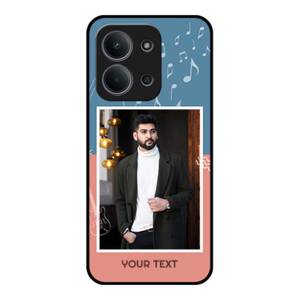 Xiaomi Redmi 15C 5G Custom Glass Phone Case - With Color Musical Note Design Xiaomi Redmi 15C 5G Custom Glass Phone Case - With Color Musical Note Design