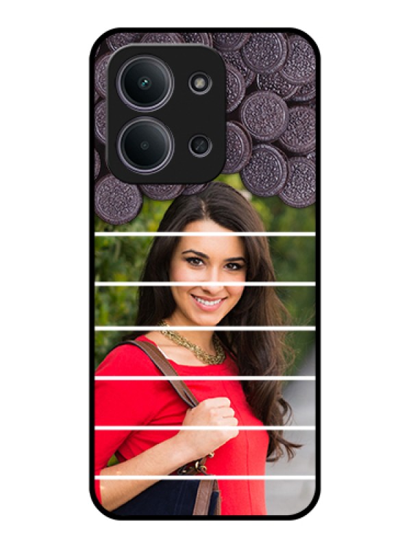 Custom Xiaomi Redmi 15C 5G Custom Glass Phone Case - With Oreo Biscuit Design