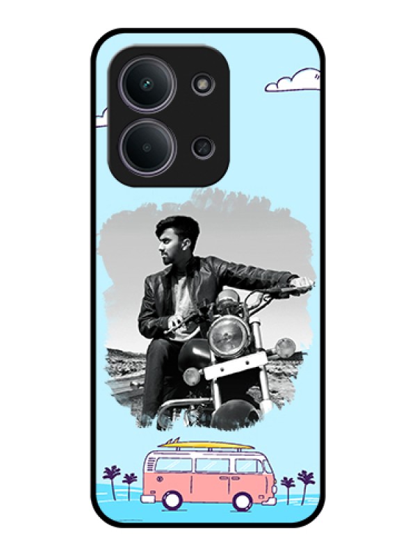 Custom Xiaomi Redmi 15C 5G Custom Glass Phone Case - Travel & Adventure Design