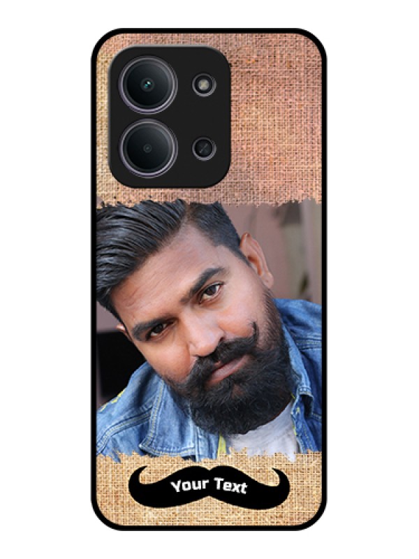 Custom Xiaomi Redmi 15C 5G Custom Glass Phone Case - With Texture Design
