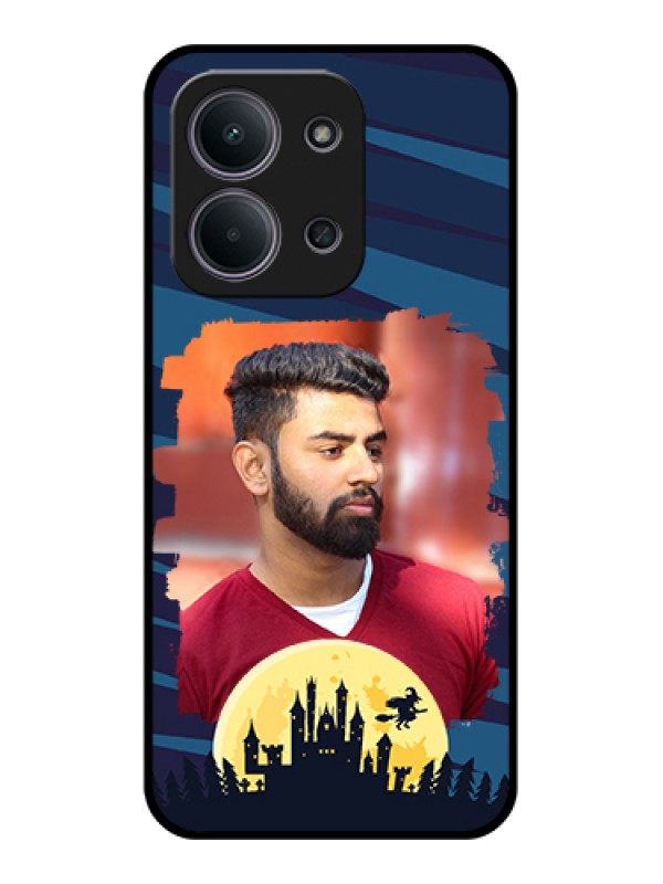 Custom Xiaomi Redmi 15C 5G Custom Glass Phone Case - Halloween Witch Design
