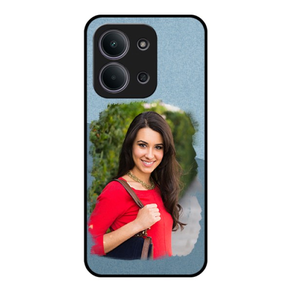 Xiaomi Redmi 15C 5G Custom Glass Phone Case - Grunge Line Art Design