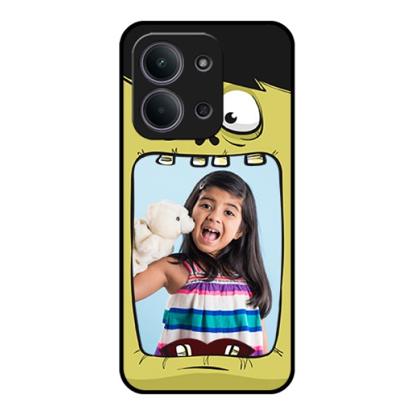 Xiaomi Redmi 15C 5G Custom Glass Phone Case - Cartoon Monster Back Case Design Xiaomi Redmi 15C 5G Custom Glass Phone Case - Cartoon Monster Back Case Design