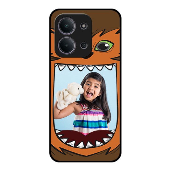 Xiaomi Redmi 15C 5G Custom Glass Phone Case - Owl Monster Back Case Design Xiaomi Redmi 15C 5G Custom Glass Phone Case - Owl Monster Back Case Design