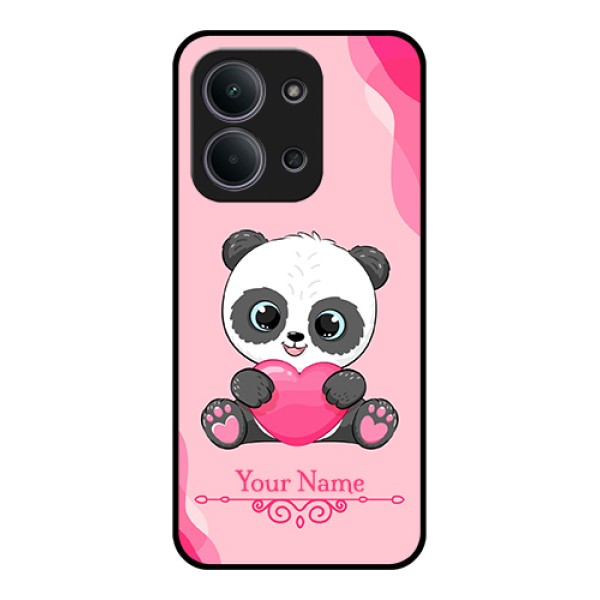 Xiaomi Redmi 15C 5G Custom Glass Phone Case - Cute Panda Design Xiaomi Redmi 15C 5G Custom Glass Phone Case - Cute Panda Design