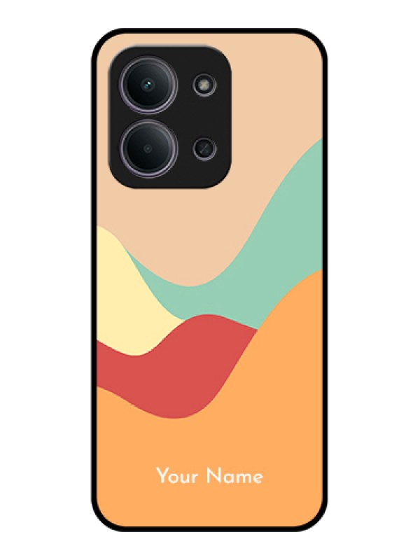 Custom Xiaomi Redmi 15C 5G Custom Glass Phone Case - Ocean Waves Multi - Colour Design