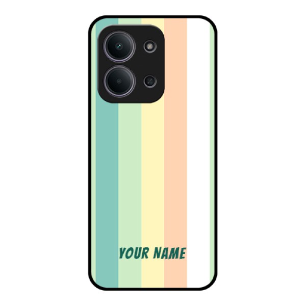 Xiaomi Redmi 15C 5G Custom Glass Phone Case - Multi - Colour Stripes Design Xiaomi Redmi 15C 5G Custom Glass Phone Case - Multi - Colour Stripes Design
