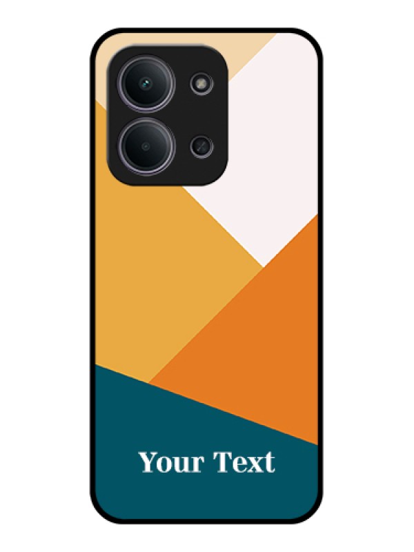 Custom Xiaomi Redmi 15C 5G Custom Glass Phone Case - Stacked Multi - Colour Design