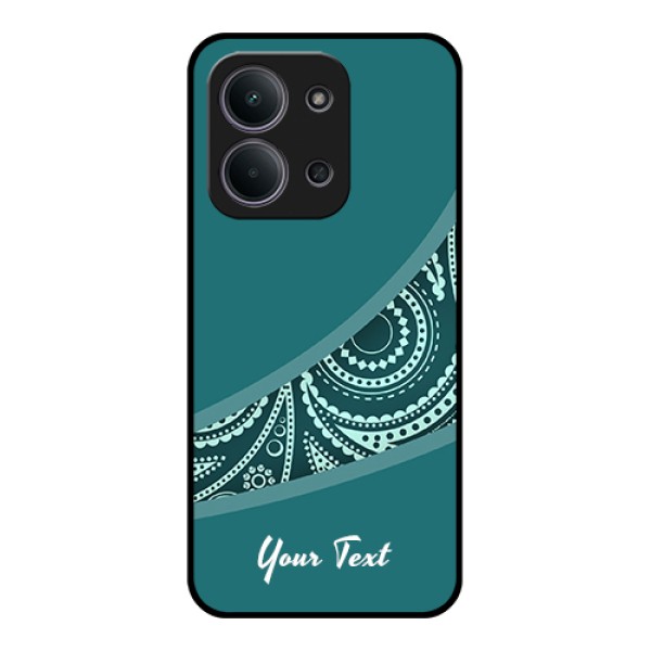 Xiaomi Redmi 15C 5G Custom Glass Phone Case - Semi Visible Floral Design Xiaomi Redmi 15C 5G Custom Glass Phone Case - Semi Visible Floral Design