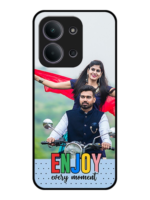 Custom Xiaomi Redmi 15C 5G Custom Glass Phone Case - Enjoy Every Moment Design