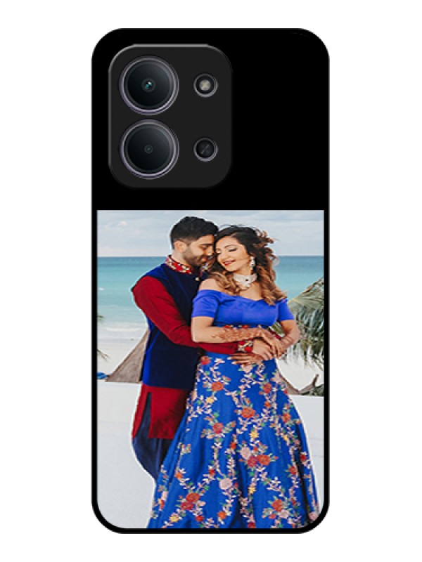 Custom Xiaomi Redmi 15C 5G Custom Glass Phone Case - Upload Full Picture With Custom Color Design