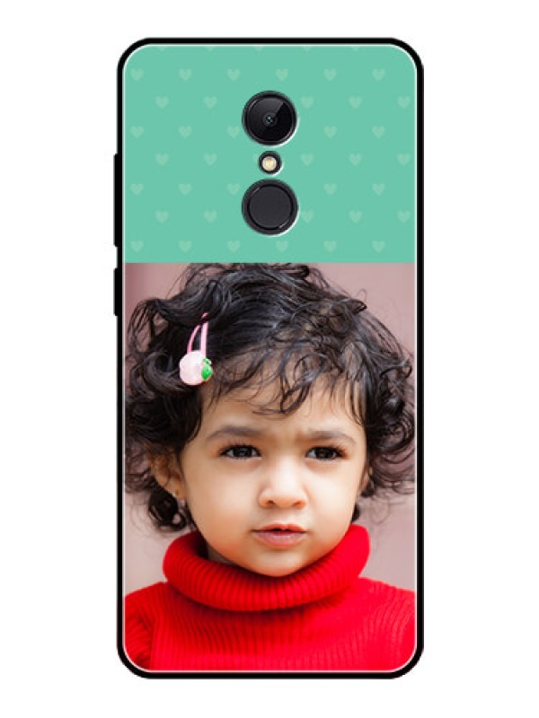 Custom Redmi 5 Custom Glass Phone Case  - Lovers Picture Design