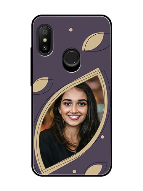 Custom Xiaomi Redmi 6 Pro Custom Glass Mobile Case - Falling Leaf Design