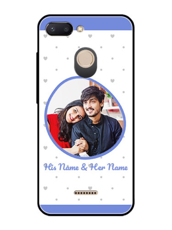 Custom Redmi 6 Photo Printing on Glass Case  - Premium Case Design