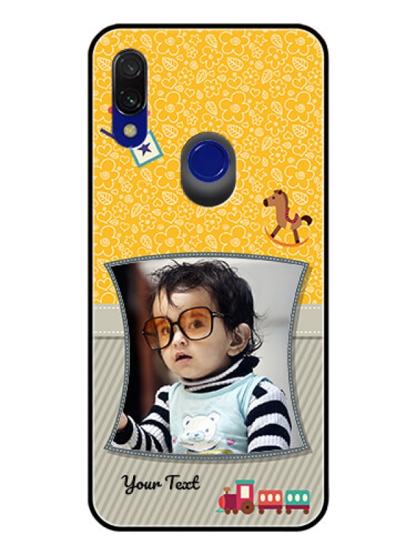 Custom Redmi 7 Personalized Glass Phone Case  - Baby Picture Upload Design