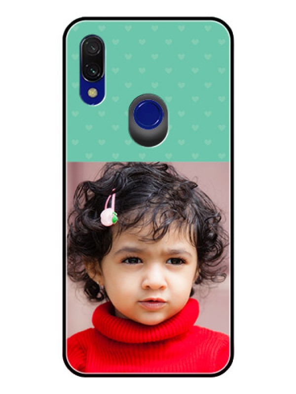 Custom Redmi 7 Custom Glass Phone Case  - Lovers Picture Design