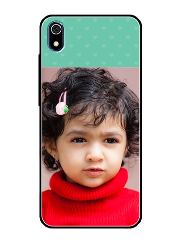Custom Redmi 7A Custom Glass Phone Case  - Lovers Picture Design