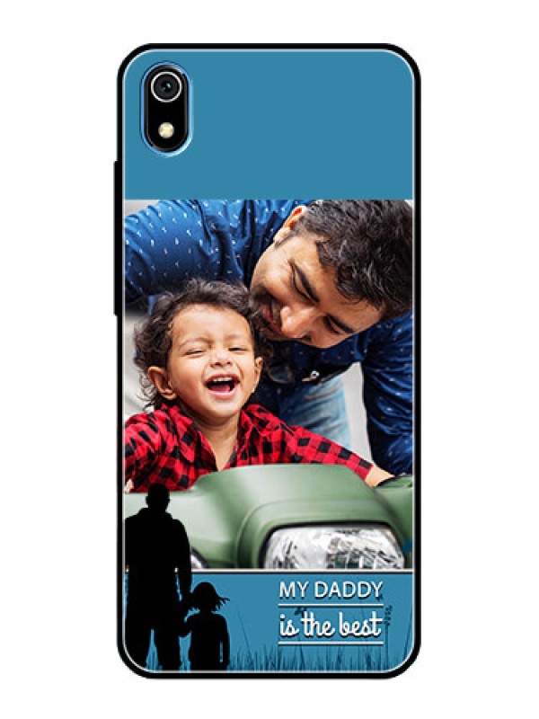Custom Redmi 7A Custom Glass Mobile Case  - Best dad design 