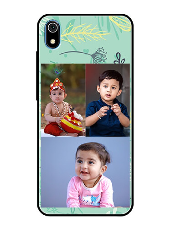 Custom Redmi 7A Photo Printing on Glass Case  - Forever Family Design 
