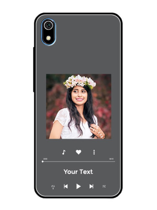 Custom Xiaomi Redmi 7A Custom Glass Mobile Case - Play The Music Design