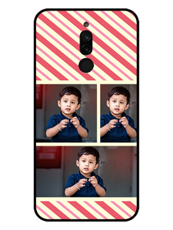Custom Xiaomi Redmi 8 Personalized Glass Phone Case - Picture Upload Mobile Case Design
