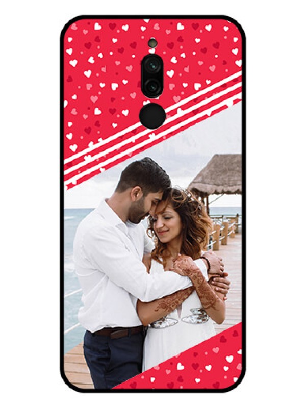 Custom Xiaomi Redmi 8 Custom Glass Mobile Case - Valentines Gift Design