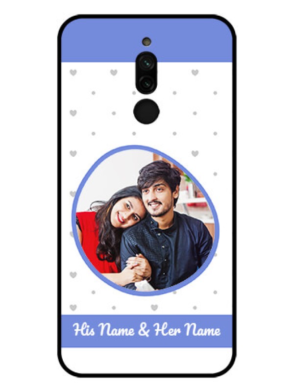 Custom Xiaomi Redmi 8 Photo Printing on Glass Case - Premium Case Design