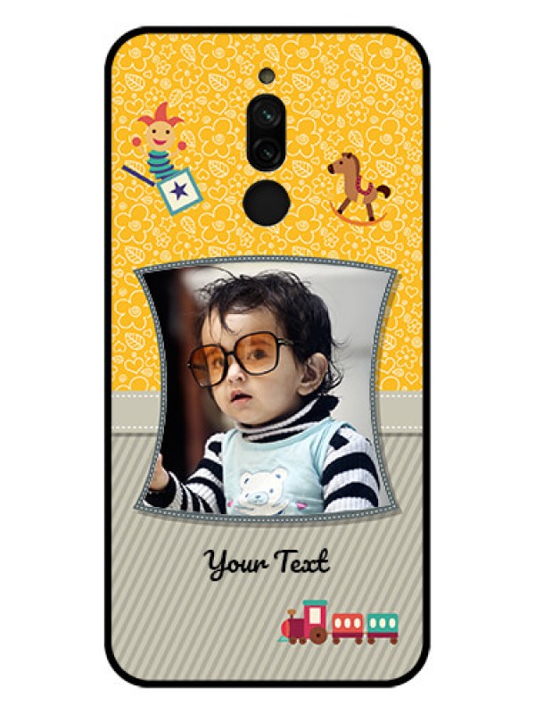 Custom Xiaomi Redmi 8 Personalized Glass Phone Case - Baby Picture Upload Design