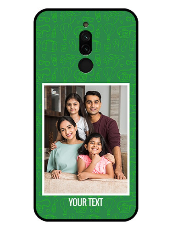 Custom Xiaomi Redmi 8 Personalized Glass Phone Case - Picture Upload Design