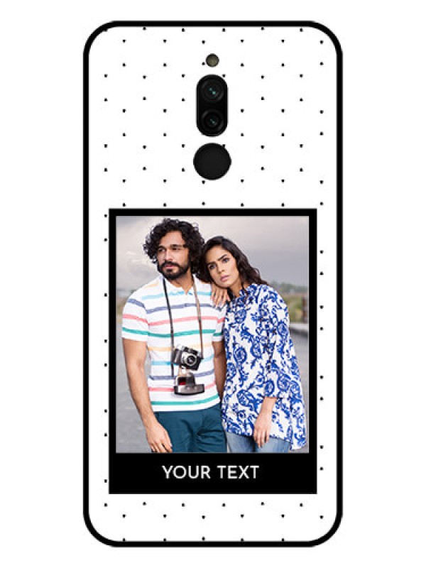 Custom Xiaomi Redmi 8 Photo Printing on Glass Case - Premium Design
