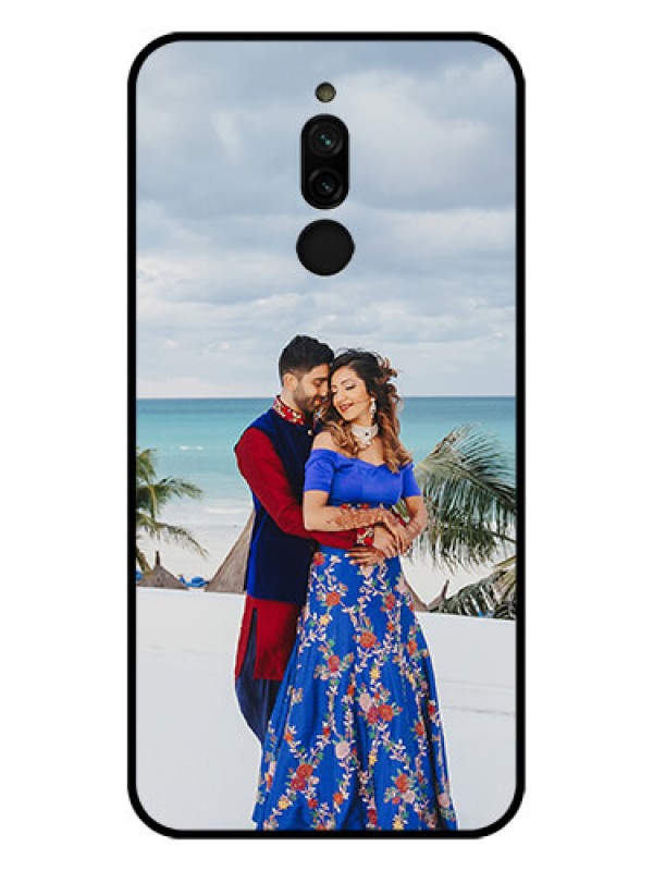 Custom Xiaomi Redmi 8 Photo Printing on Glass Case - Upload Full Picture Design