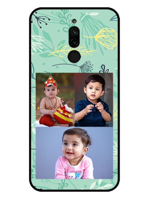 Custom Xiaomi Redmi 8 Photo Printing on Glass Case - Forever Family Design