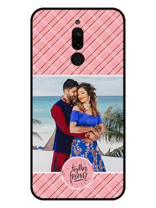 Custom Xiaomi Redmi 8 Personalized Glass Phone Case - Together Forever Design