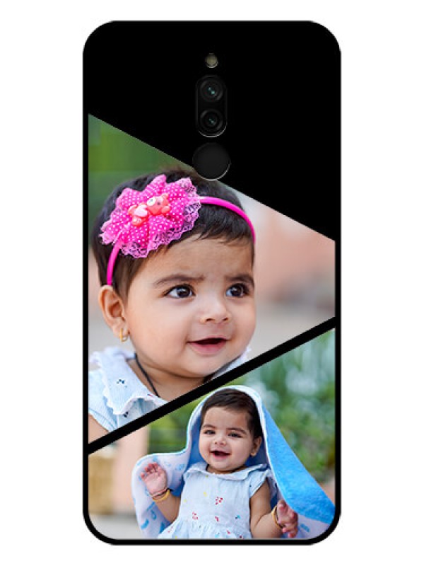 Custom Xiaomi Redmi 8 Custom Glass Phone Case - Semi Cut Design