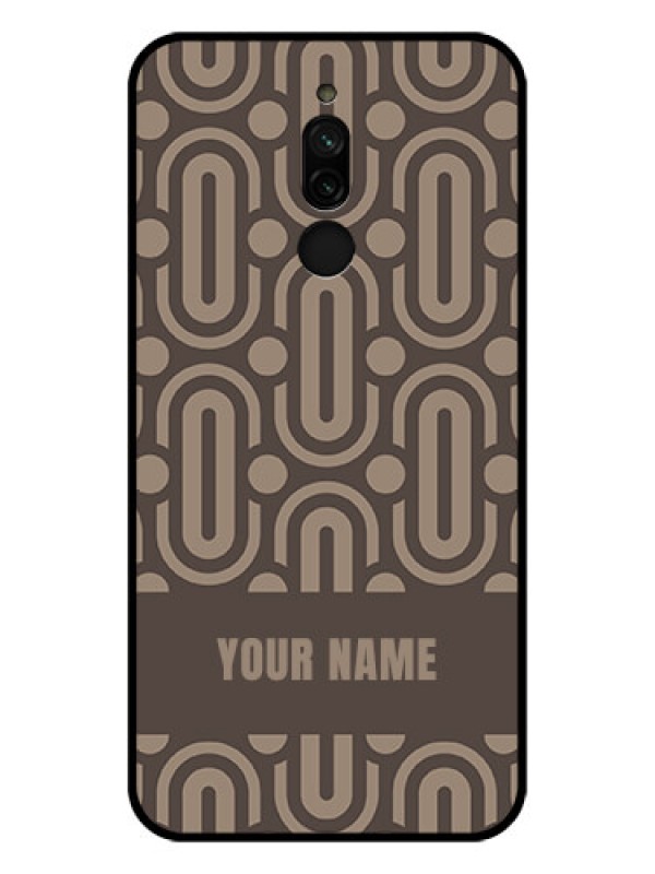 Custom Xiaomi Redmi 8 Custom Glass Phone Case - Captivating Zero Pattern Design