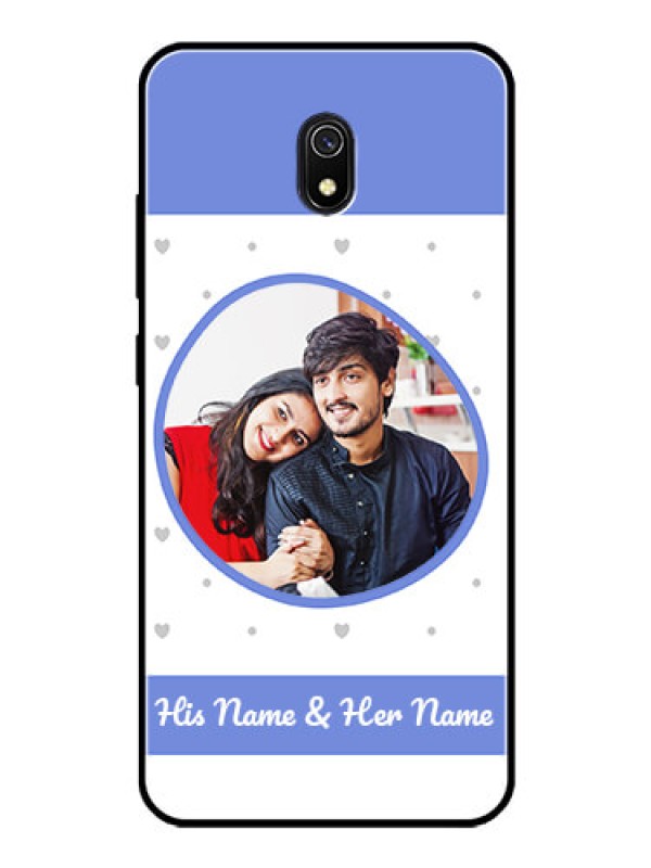 Custom Redmi 8A Photo Printing on Glass Case  - Premium Case Design