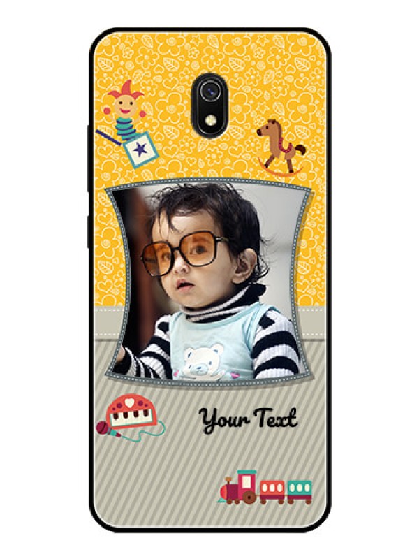 Custom Redmi 8A Personalized Glass Phone Case  - Baby Picture Upload Design