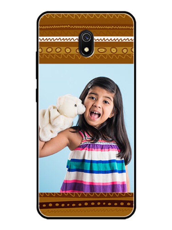 Custom Redmi 8A Custom Glass Phone Case  - Friends Picture Upload Design 