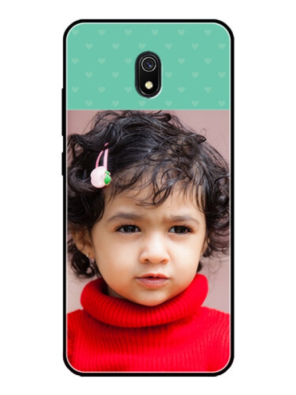 Custom Redmi 8A Custom Glass Phone Case  - Lovers Picture Design